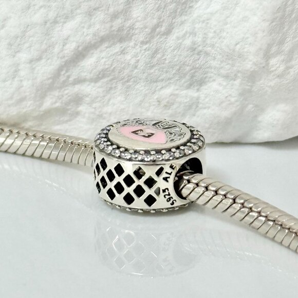 Pandora Little Boy & Girl Bead Charm S925 Silver Charm - Picture 3 of 3